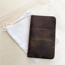 Brown Leather Journal  Lifetime Leather Handmade Journal Notebook